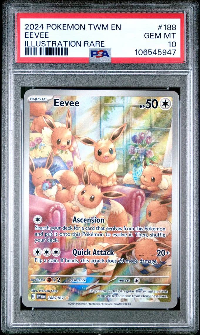 Eevee, Twilight Masquerade, PSA 10