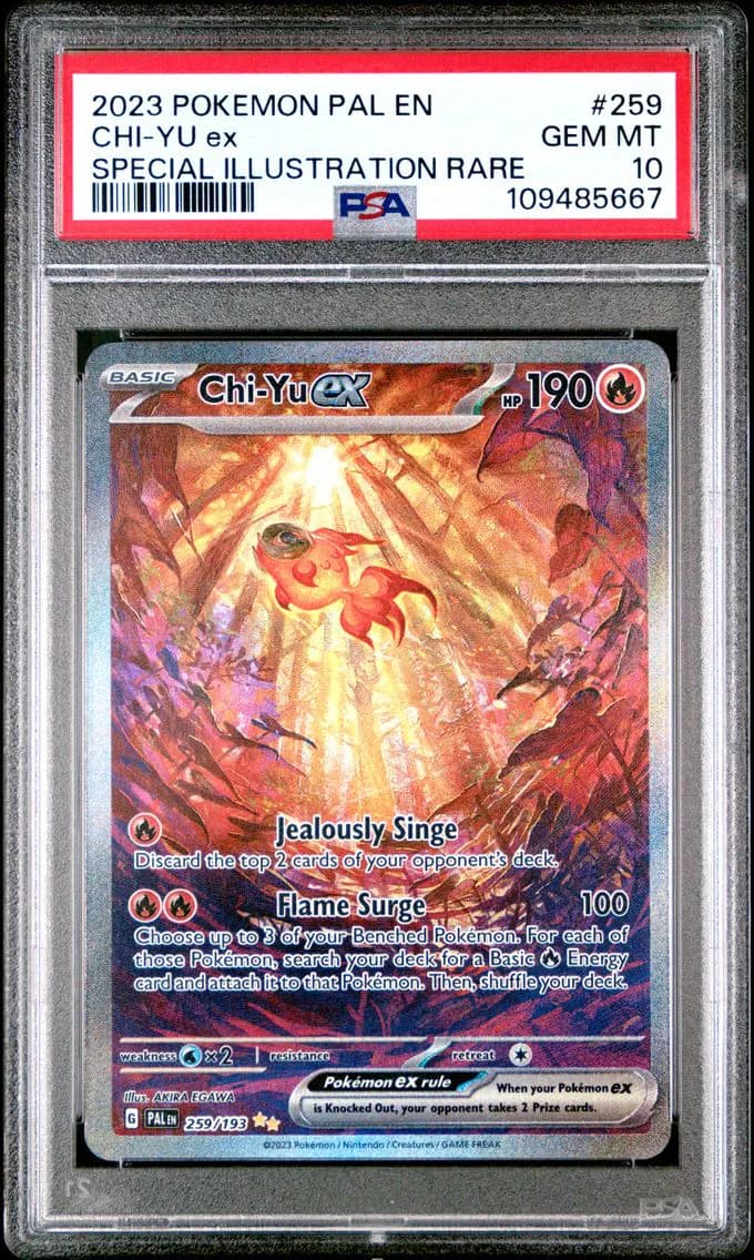 Chi-YU EX, Paldea Evolved, PSA 10