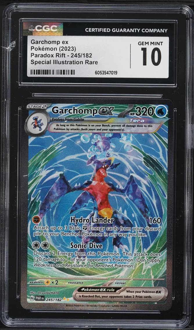 Garchomp EX, Paradox Rift, CGC 10