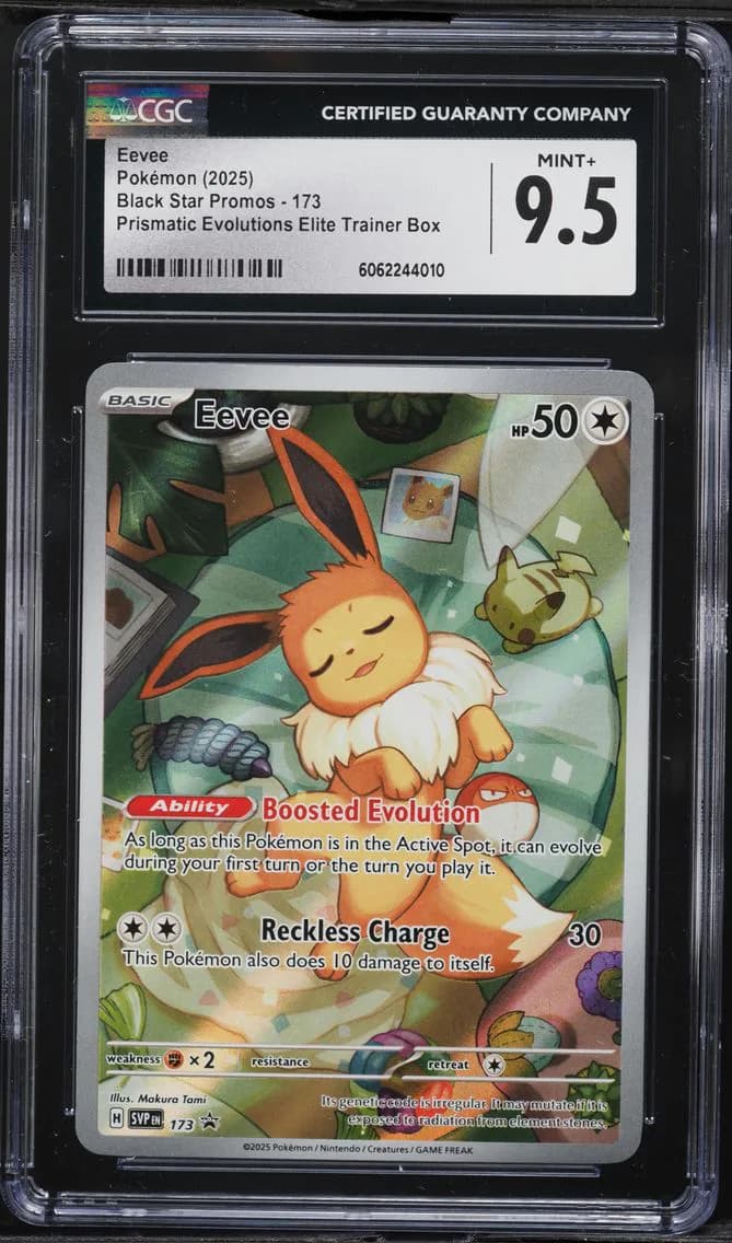 Eevee, Black Star Promos - Scarlet & Violet SVP EN, CGC 9.5