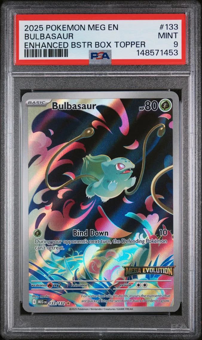 Bulbasaur, Mega Evolution, PSA 9