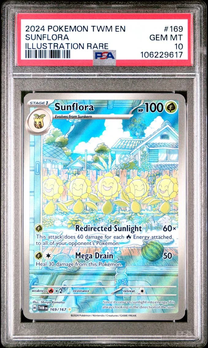 Sunflora 2024, Twilight Masquerade, PSA 10