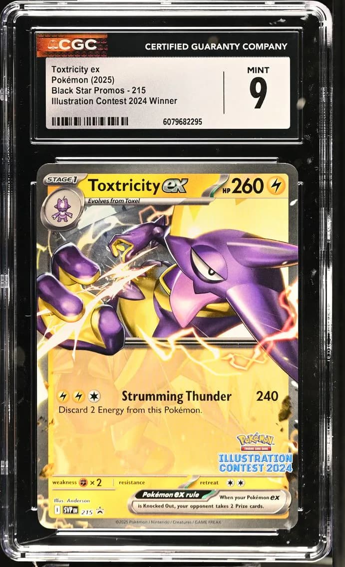 Toxtricity ex, Black Star Promos - Scarlet & Violet SVP EN, CGC 9