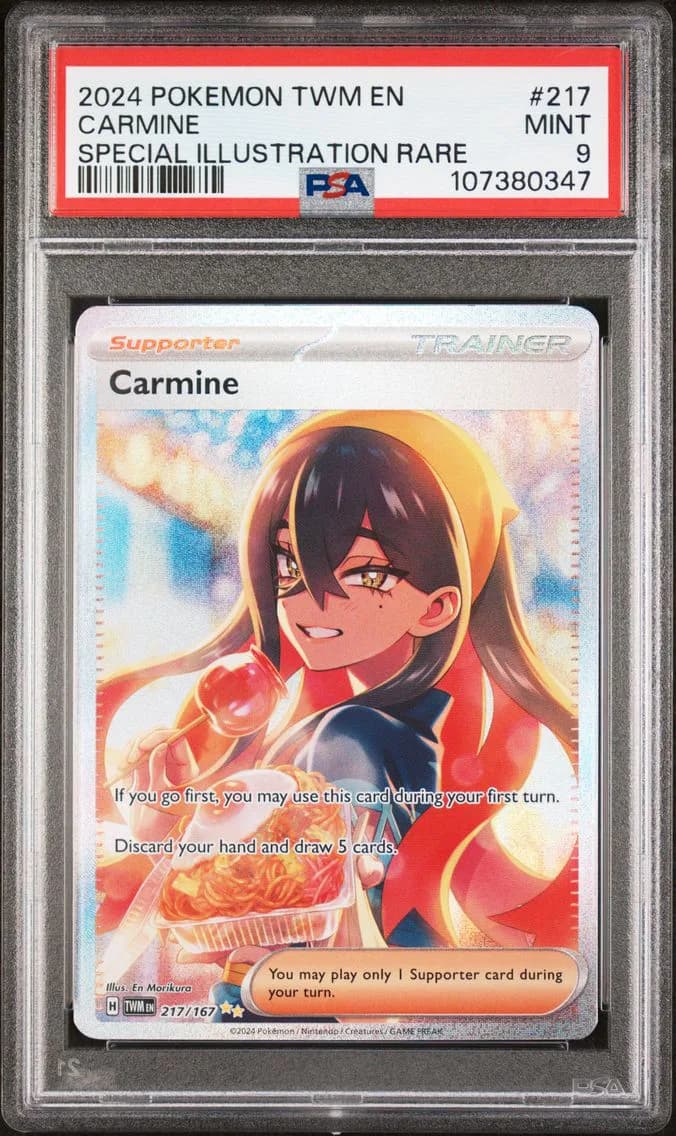 Carmine, Twilight Masquerade, PSA 9