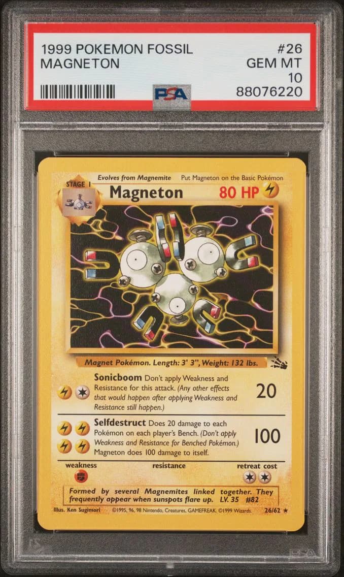 Magneton, Fossil, PSA 10