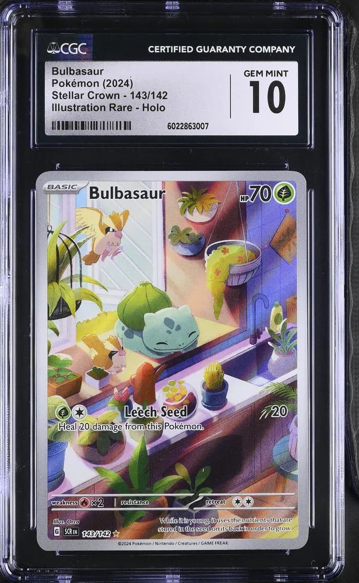 Bulbasaur, Stellar Crown, CGC 10