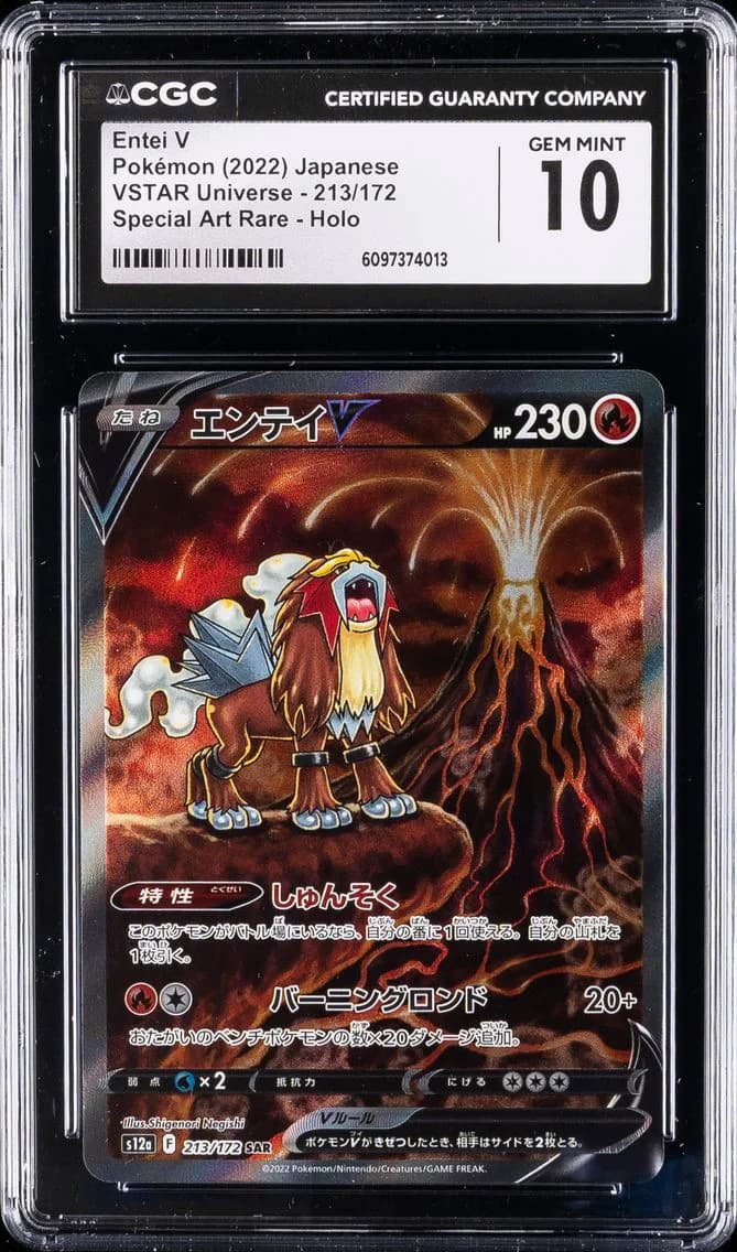 Entei V, VSTAR Universe - s12a - Japanese, CGC 10