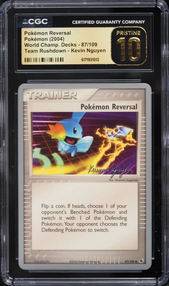 Pokémon Reversal, World Championship Decks, CGC 10
