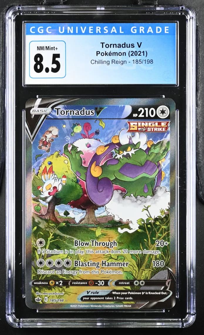 Tornadus V, Chilling Reign, CGC 8.5