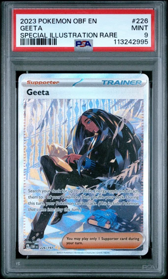 Geeta, Obsidian Flames, PSA 9