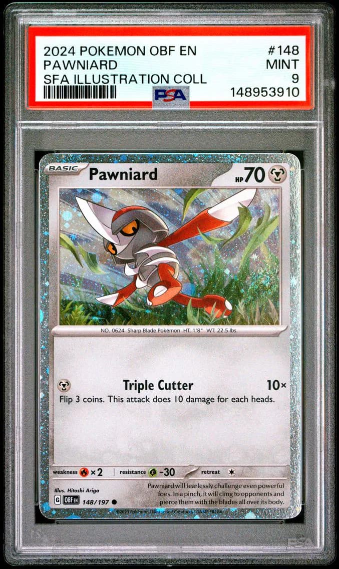 Pawniard, Obsidian Flames, PSA 9
