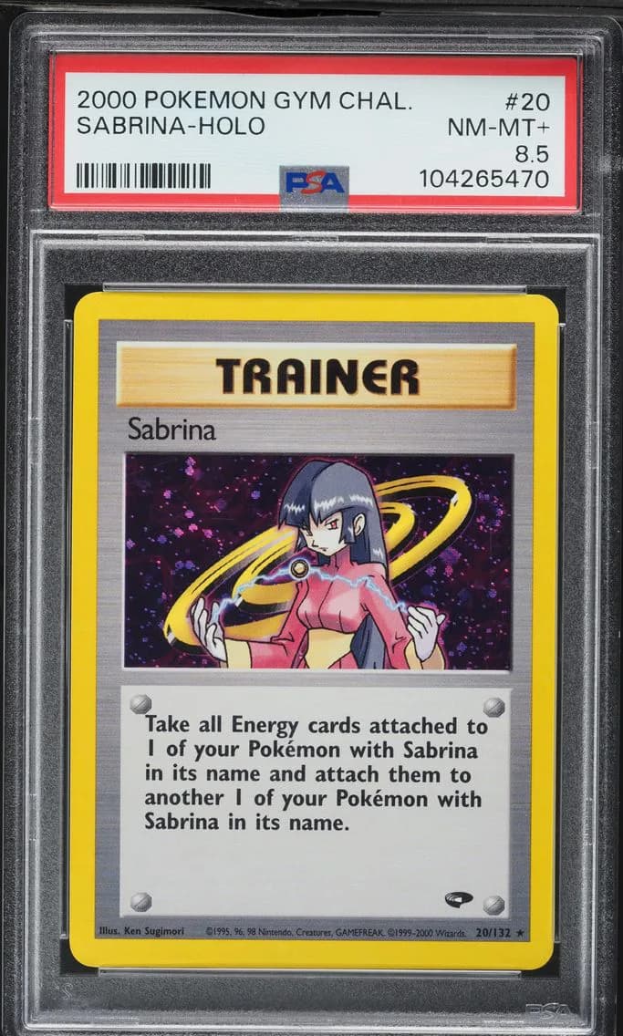 Sabrina-Holo, Gym Challenge, PSA 8.5