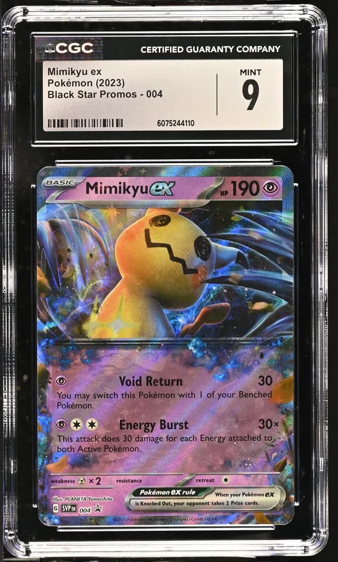 Mimikyu ex, Black Star Promos - Scarlet & Violet SVPEN, CGC 9