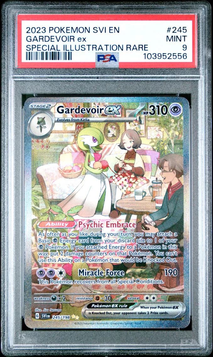 Gardevoir EX, Scarlet & Violet, PSA 9