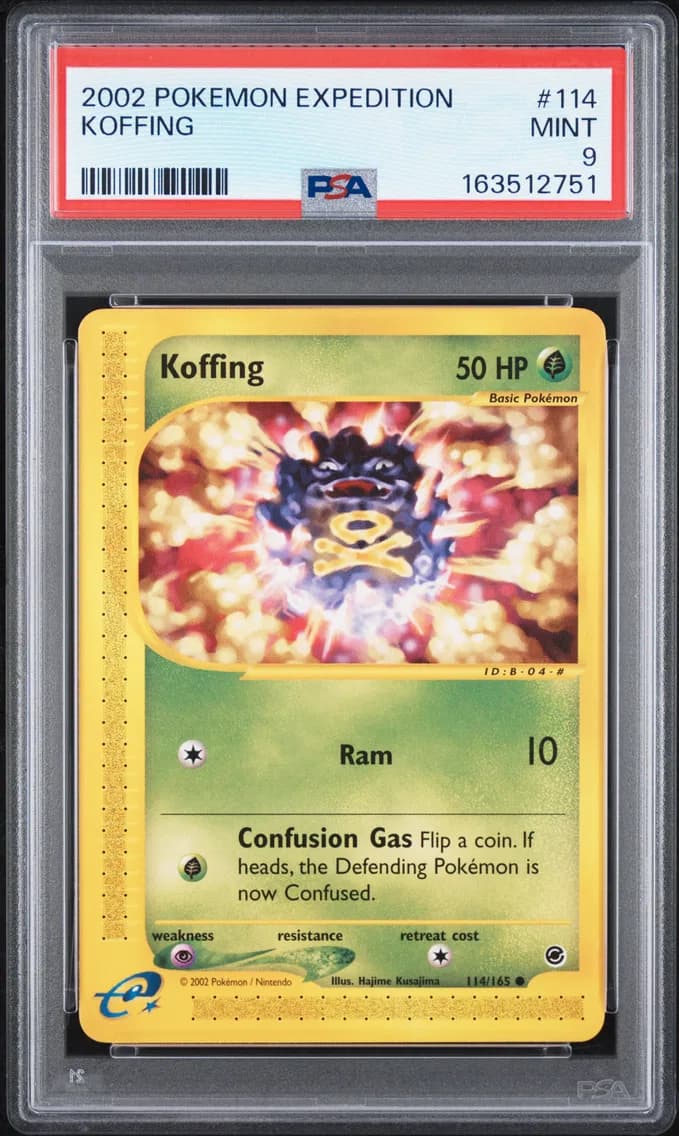 Koffing, Expedition, PSA 9