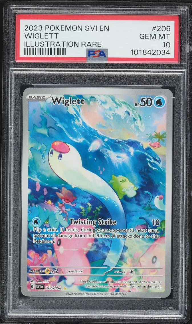 Wiglett, Scarlet & Violet, PSA 10