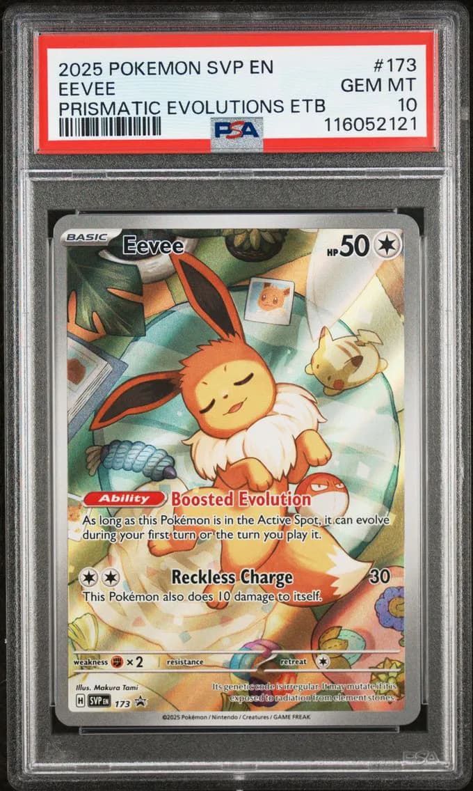 Eevee, SV Black Star Promo, PSA 10