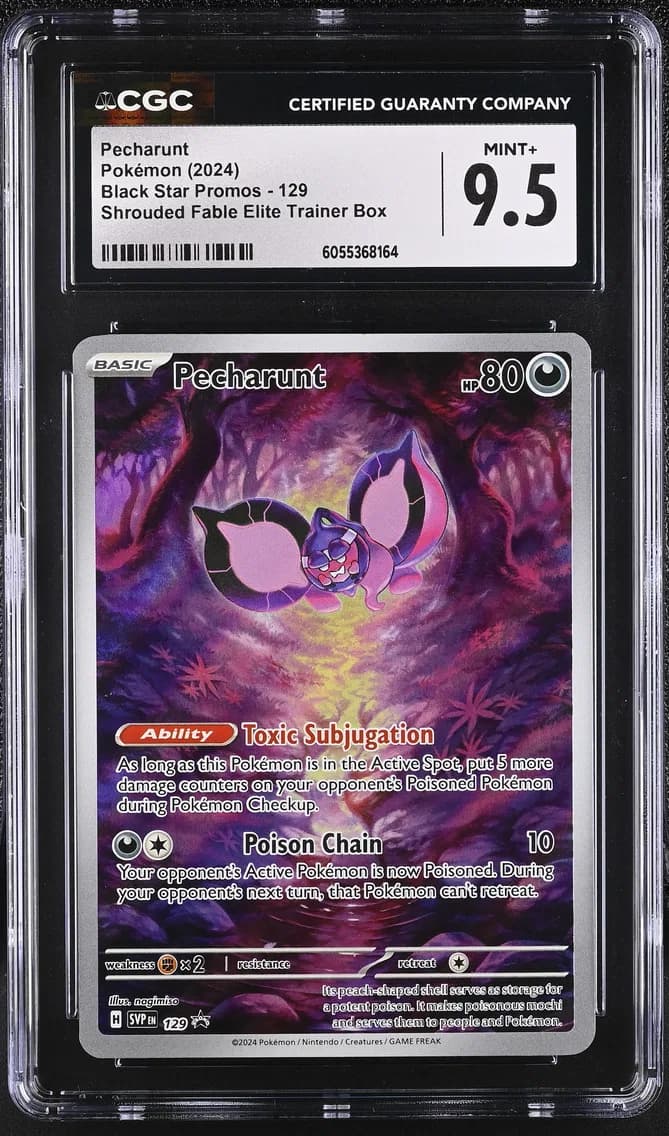 Pecharunt, Black Star Promos - Scarlet & Violet SVP EN, CGC 9.5