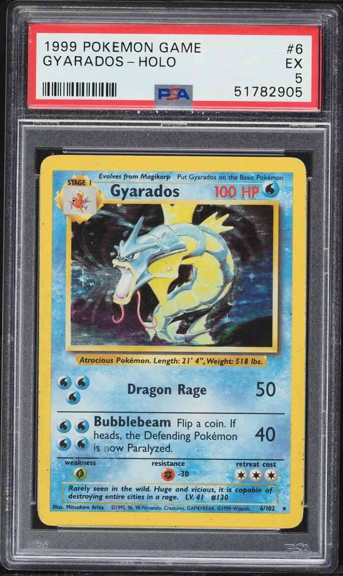Gyarados-Holo, Game, PSA 5