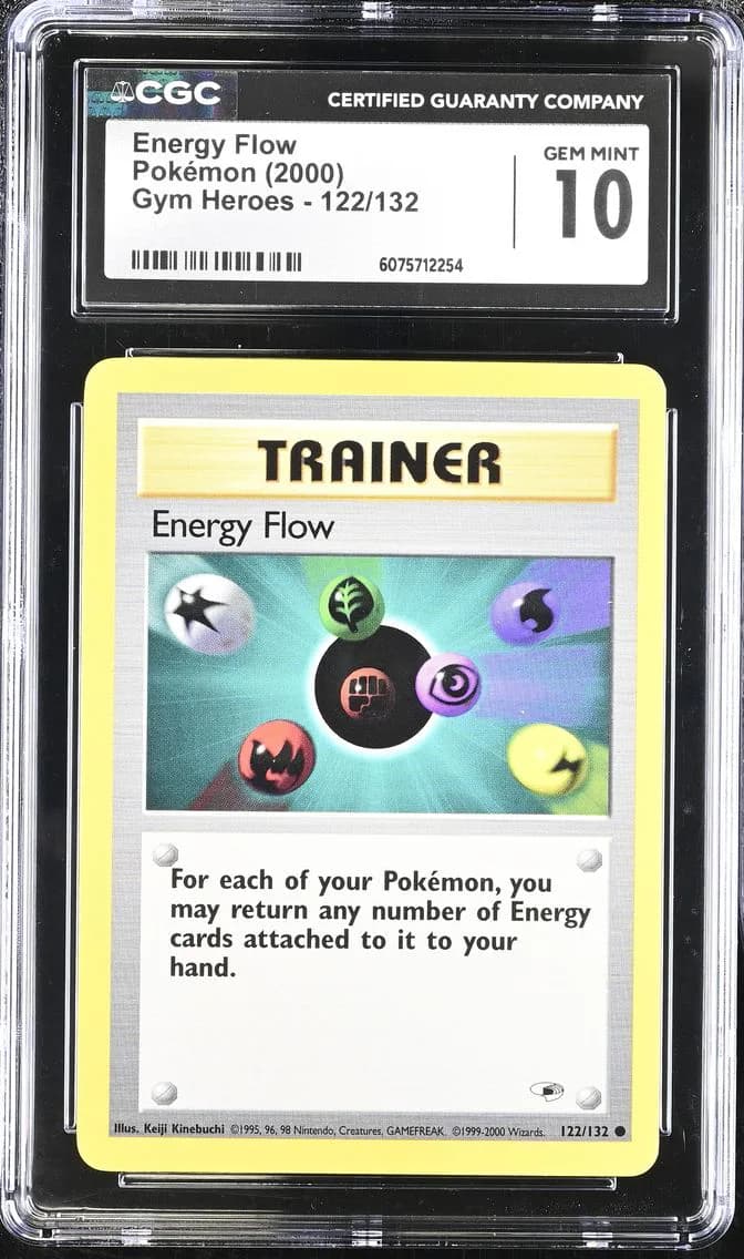 Energy Flow, Gym Heroes - Unlimited, CGC 10