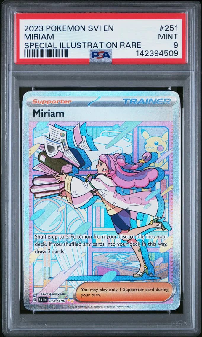 Miriam, Scarlet & Violet, PSA 9