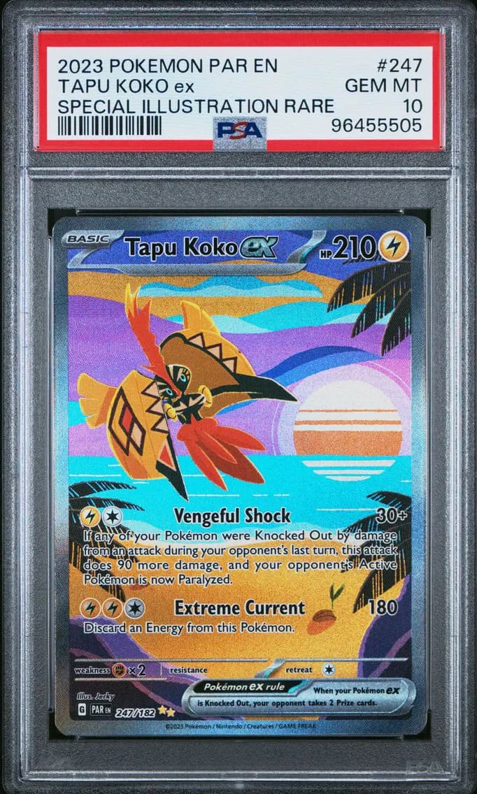 Tapu Koko EX, Paradox Rift, PSA 10
