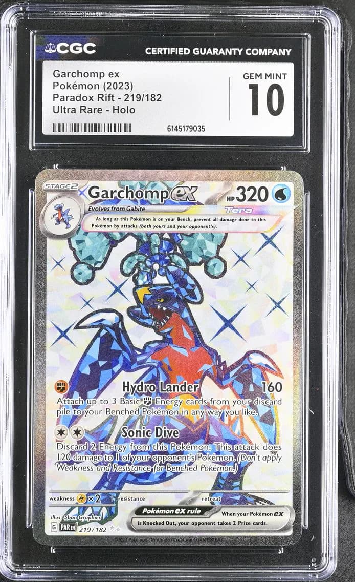 Garchomp ex, Paradox Rift, CGC 10
