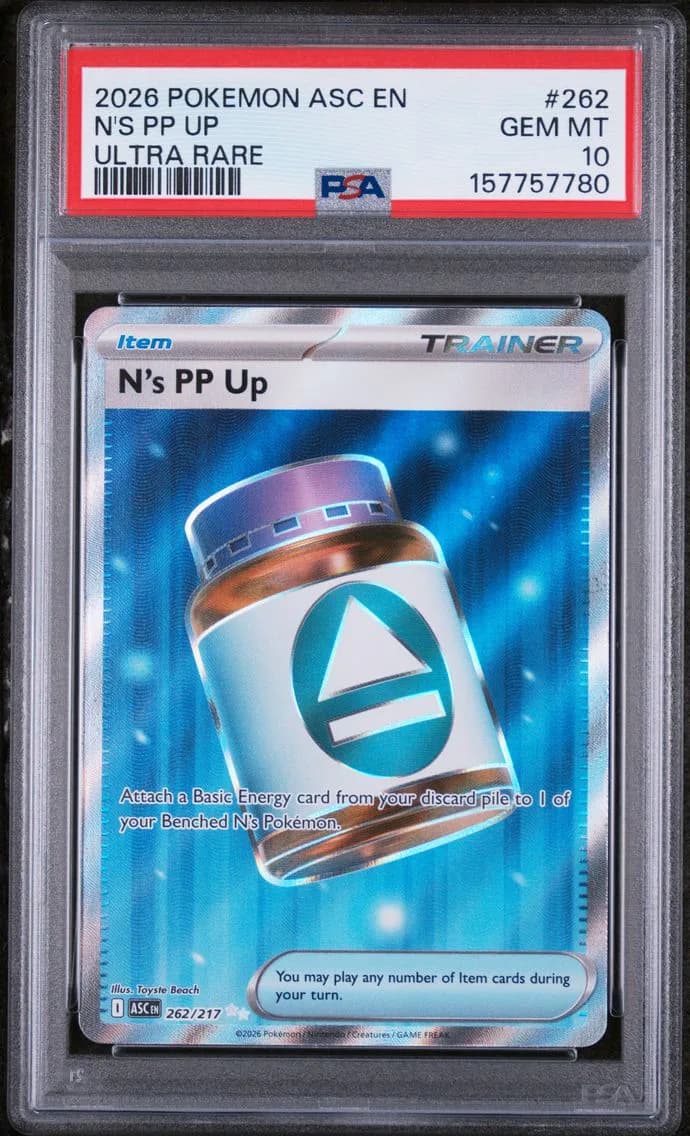 N's PP Up, Ascended Heroes, PSA 10