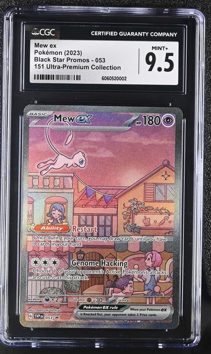 Mew ex, Black Star Promos - Scarlet & Violet SVPEN, CGC 9.5