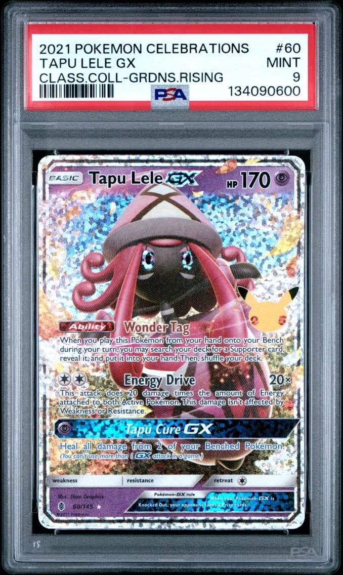 Tapu Lele GX, Celebrations Classic Collection, PSA 9