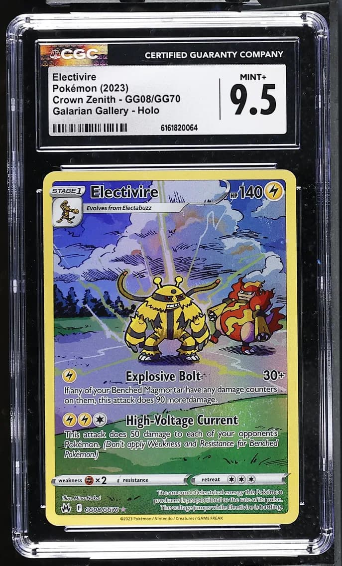Electivire, Crown Zenith, CGC 9.5