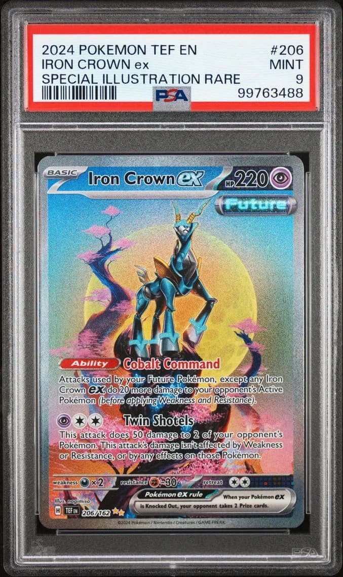 Iron Crown EX, Temporal Forces, PSA 9