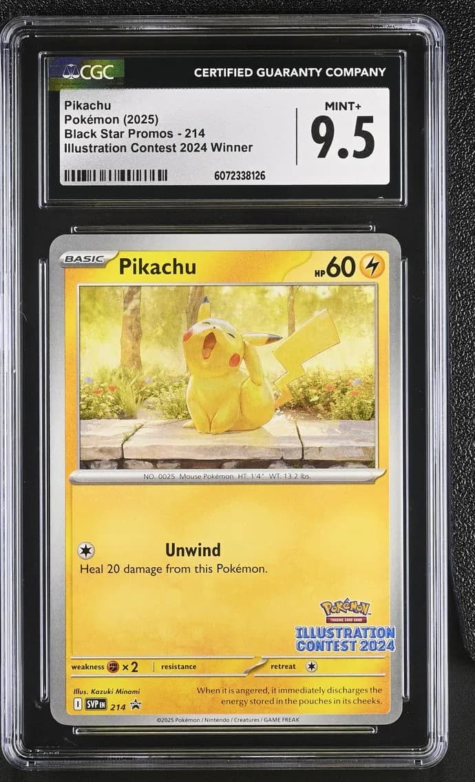 Pikachu, Black Star Promos - Scarlet & Violet SVP EN, CGC 9.5