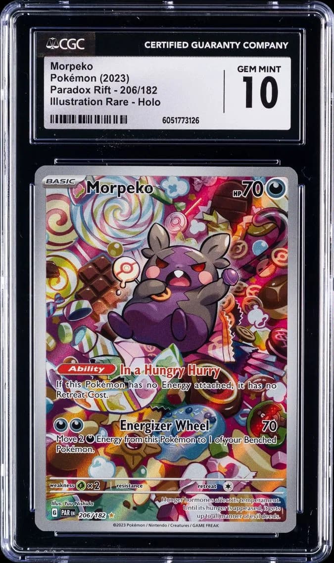 Morpeko, Paradox Rift, CGC 10