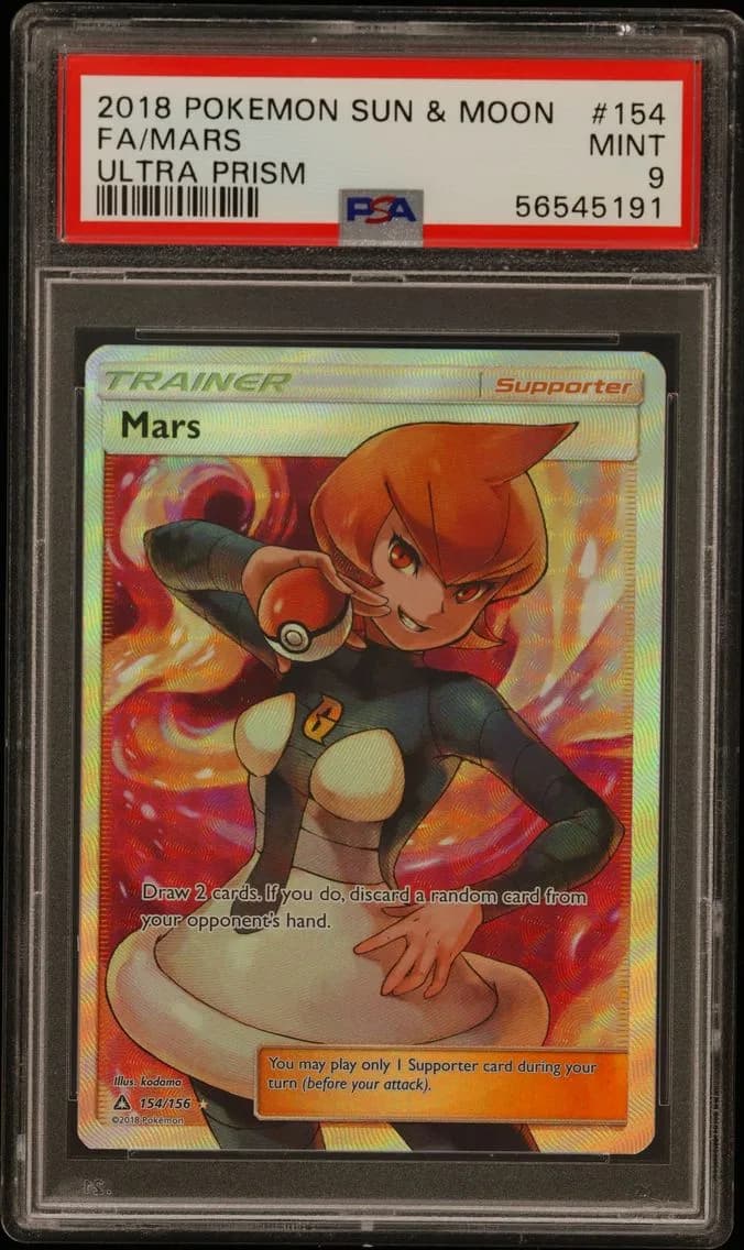 Mars, Sun & Moon Ultra Prism, PSA 9