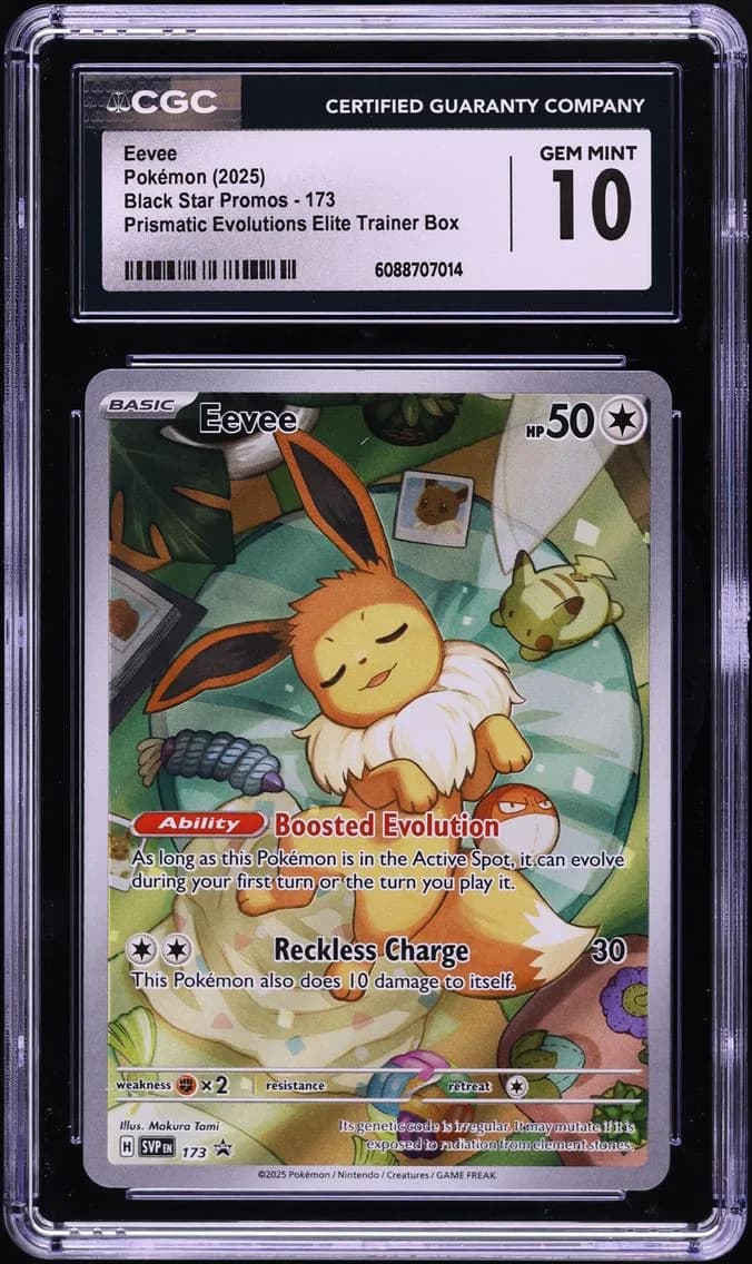 Eevee, Black Star Promos - Scarlet & Violet SVP EN, CGC 10