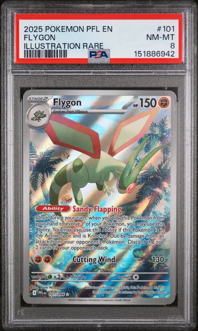 Flygon, Phantasmal Flames, PSA 8