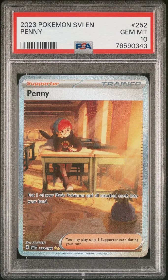 Penny, Scarlet & Violet, PSA 10