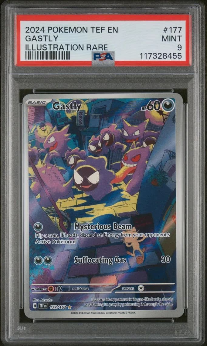 Gastly, Temporal Forces, PSA 9