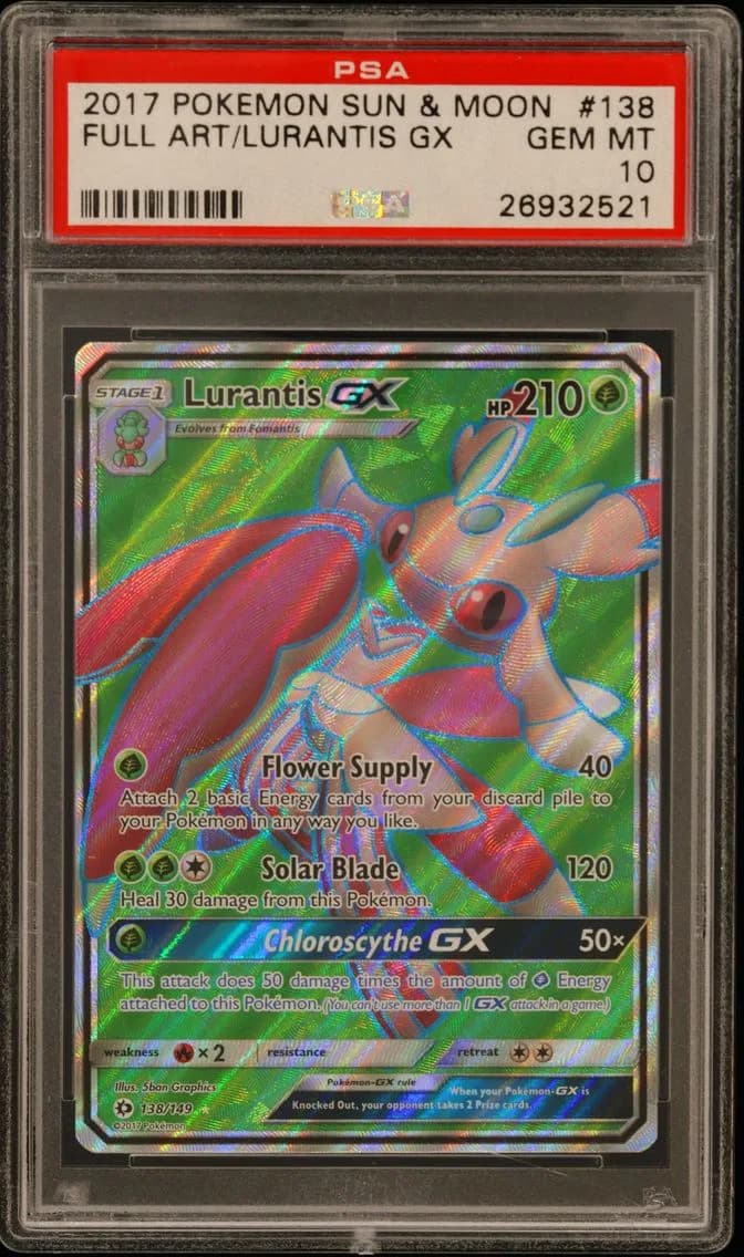 Lurantis GX, Sun & Moon, PSA 10