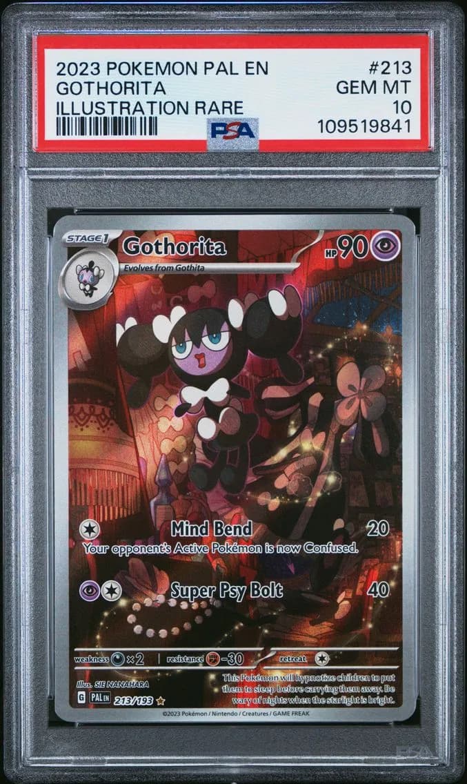 Gothorita, Paldea Evolved, PSA 10