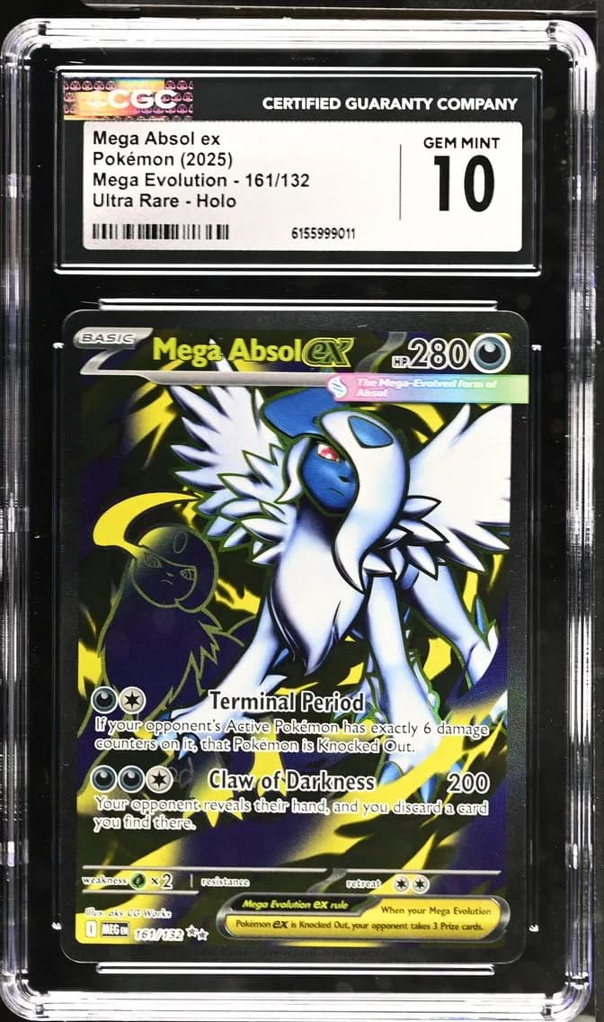 Mega Absol ex, Mega Evolution, CGC 10