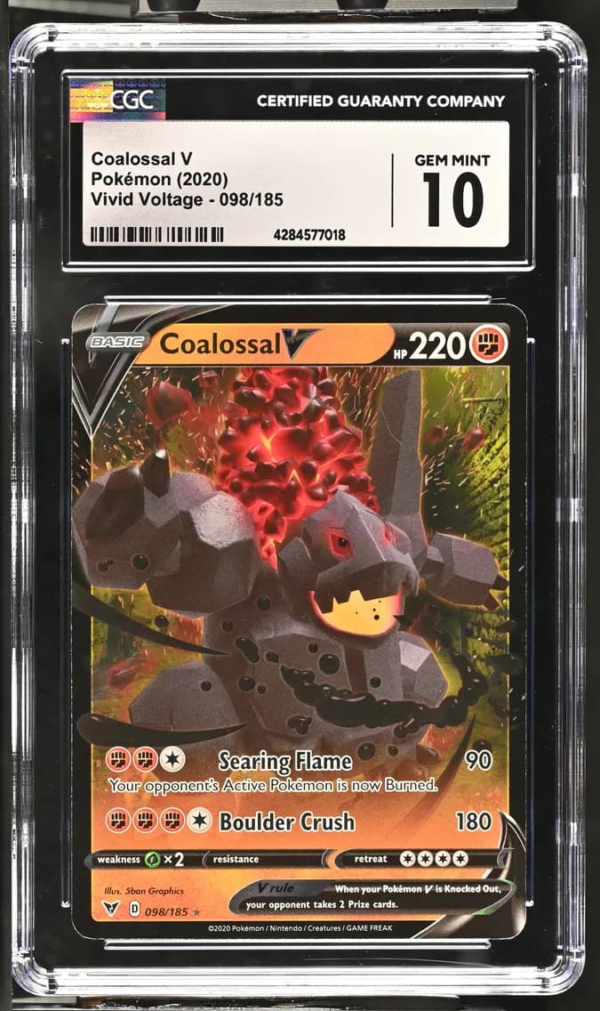 Coalossal V, Vivid Voltage, CGC 10