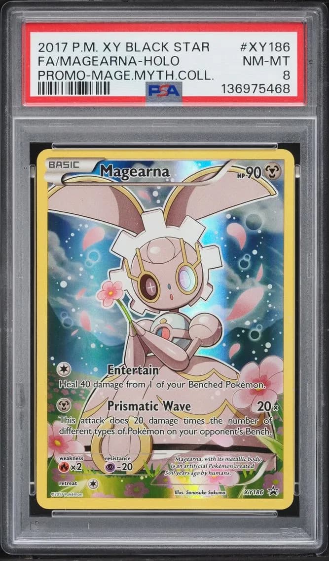 Magearna, XY Black Star Promo, PSA 8