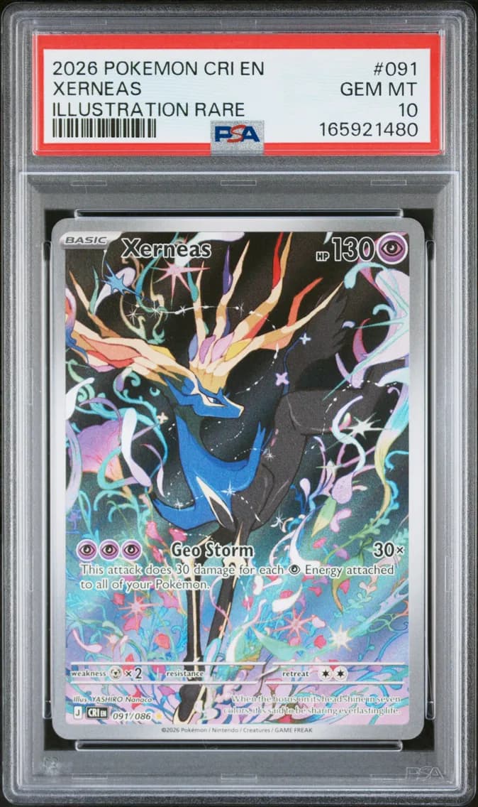 Xerneas, Chaos Rising, PSA 10