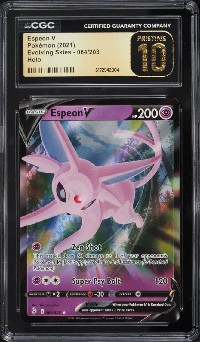Espeon V, Evolving Skies, CGC 10