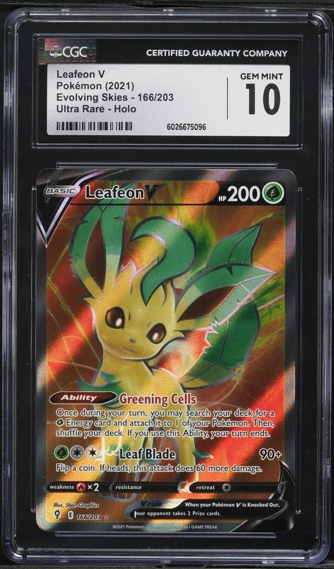 Leafeon V, Evolving Skies, CGC 10