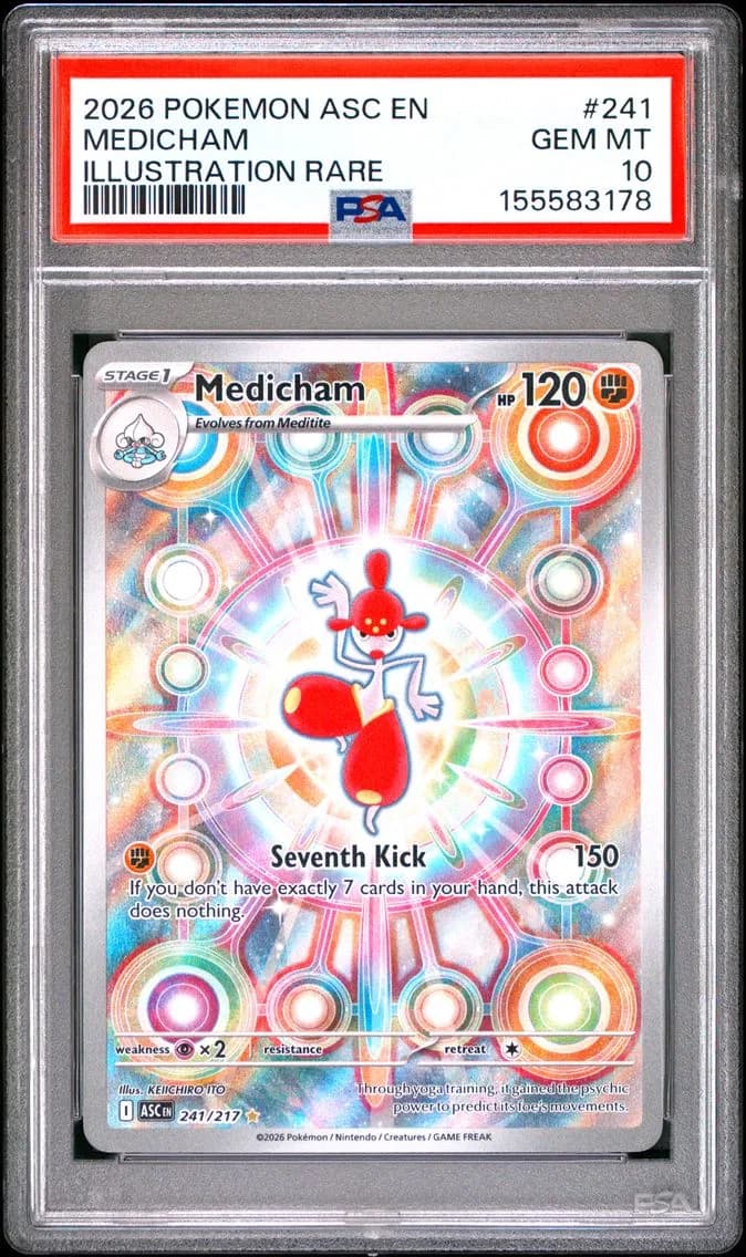 Medicham, Ascended Heroes, PSA 10