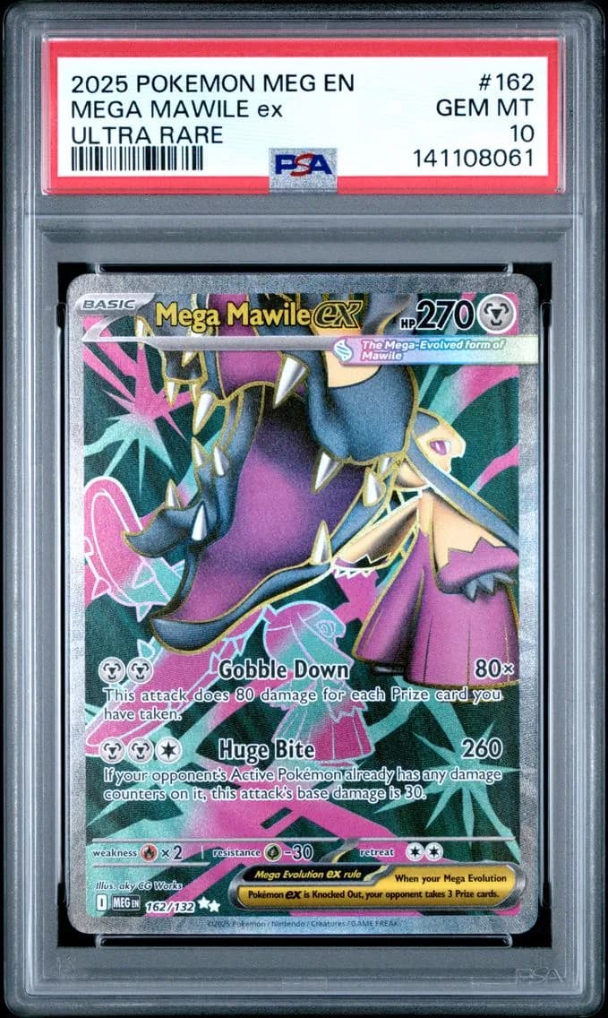 Mega Mawile EX, Mega Evolution, PSA 10