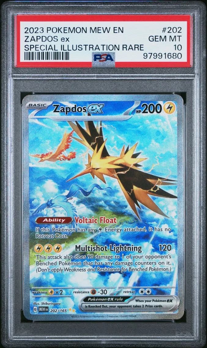 Zapdos EX, 151, PSA 10